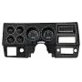 Dakota Digital 73 - 87 Chevy GMC Pickup Truck VHX Analog Dash Gauges Black Alloy Blue VHX-73C-PU-K-B