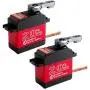 2 Sets 20KG RC Digital Servo - Large Torque High Speed Full Metal Gear - Waterproof 180 Degree Servo Motor with 25T Servo Horn for RC Robotic Arm Model DIY Baja Car 1/10 Scale Crawler Truck 2 Sets 20KG RC Digital Servo - Large Torque High Speed Full Metal Gear - Waterproof 180 Degree Servo Motor with 25T Servo Horn for RC Robotic Arm Model DIY Baja Car 1/10 Scale Crawler Truck