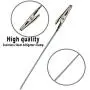 DIAOSnx Set of 50 Metal Wire Alligator Clamp Long-Tailed Alligator Iron Clip Clasp for DIY Card Photo Memo Clip Holder 6inch (150mm) DIAOSnx Set of 50 Metal Wire Alligator Clamp Long-Tailed Alligator Iron Clip Clasp for DIY Card Photo Memo Clip Holder 6inch (150mm)