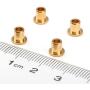 LoveinDIY 4pcs Metal Flange Bushing Sleeve for WLtoys 144001-1295 1/14 RC Car