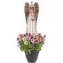 Morning View Antique Metal Angel Garden Statue with Star Wand for Indoor Outdoor Yard Lawn Patio Art Decor (Style D) Morning View Antique Metal Angel Garden Statue with Star Wand for Indoor Outdoor Yard Lawn Patio Art Decor (Style D)