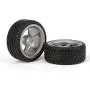 BQLZR Plastic RC 1:10 Drift Tires & Grey Aluminum Alloy 5 Spokes Wheels Pack of 4 BQLZR Plastic RC 1:10 Drift Tires & Grey Aluminum Alloy 5 Spokes Wheels Pack of 4