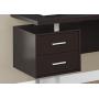Monarch Specialties Computer 70''L Desk Left or Right Facing - Capuccino