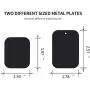Uuustar Metal Plates for Magnetic Mount, 8PACK Metal Plates with Full Adhesive for Magnetic Car Mount Phone Holder Uuustar Metal Plates for Magnetic Mount, 8PACK Metal Plates with Full Adhesive for Magnetic Car Mount Phone Holder