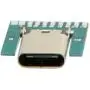 CY DIY 24pin USB 3.1 Type C Female Socket Connector SMT Type with PC Board