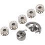 HEEPDD Bobbin Case, Bobbins Bobbin Case Shuttle Hook Set Household Sewing Machine Parts for Old Style Household Sewing Machine