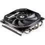 ID-COOLING IS-30 30mm Height Mini-ITX Low Profile Cooler with 92x92x12mm Slim Big Airflow Fan, Black Color Theme, AM4 and LGA115X, TDP 95W