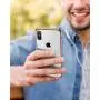 DTTO iPhone Xs Case, Clear Soft TPU Cover Case with Metal Luster Protactive Edge for Apple iPhone Xs(2018), Also Compatible with iPhone X(2017) 5.8 Inch, Gold