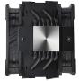 CoolerMaster MasterAir MA612 Stealth CPU Air Cooler, 6 Heat Pipes, Nickel Plated Base, Aluminum Black Fins, Push-Pull, Dual SickleFlow Fans for AMD Ryzen/Intel 1200/1151