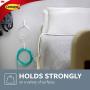Command 6 Cord Bundlers, 12 Strips, each bundler holds up to 2 lbs, easy to open packaging, Organize Damage-Free