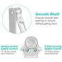 Door Closer Automatic Adjustable Mechanism, Hydraulic Gate Closer Easy Installation Residential and Commercial Door Arm Fitting Template for Middle-Weight Wood Metal Fire Doors
