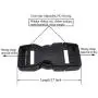 SGH Pro Quick Side Release Buckles 1'' Wide 2 Pack Dual Adjustable No Sewing Clips Snaps Heavy Duty Plastic Replacement for Nylon Strap Backpack Fanny Pack Nylon Webbing Belt Dog Collars SGH Pro Quick Side Release Buckles 1'' Wide 2 Pack Dual Adjustable No Sewing Clips Snaps Heavy Duty Plastic Replacement for Nylon Strap Backpack Fanny Pack Nylon Webbing Belt Dog Collars
