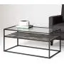 Walker Edison Furniture Modern Reversible Shelf Rectangle Coffee Accent Table Living Room, 40 Inch, White Marble, Grey Concrete Walker Edison Furniture Modern Reversible Shelf Rectangle Coffee Accent Table Living Room, 40 Inch, White Marble, Grey Concrete