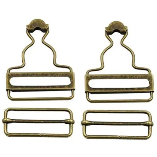 Healifty 4pcs Overall Buckles Retro Suspender Buckles Overall Clip Replacement for Trousers Cotton Jacket Jeans Bronze Healifty 4pcs Overall Buckles Retro Suspender Buckles Overall Clip Replacement for Trousers Cotton Jacket Jeans Bronze