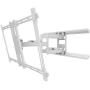 Kanto PDX680W Full Motion Articulating TV Wall Mount for 39-inch to 80-inch TVs Weighing up to 125 Pounds | Integrated Cable Management | Low Profile and 24 in Extension | White
