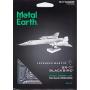 Fascinations Metal Earth SR-71 Blackbird Airplane 3D Metal Model Kit
