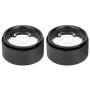 VGEBY 2pcs G06 1.9inches Metal Wheel Rims Hubs for RC Crawler RC Climber Trailer Parts Wheel Rims