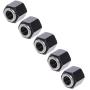 Bettal Hex Nut One Way Bearing for HSP 1:10 RC Car Nitro Engine, 5 Pcs, Metal and Plastic