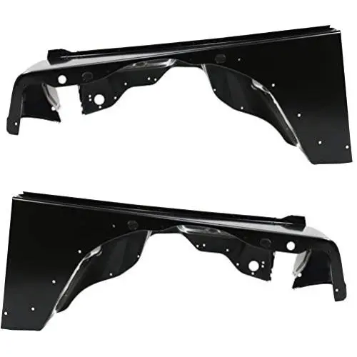 Make Auto Parts Manufacturing Front Driver Left And Passenger Right Side Fender Steel With Molding Holes For Jeep Wrangler TJ 1997 1998 1999 2000 2001 2002 2003 2004 2005 2006 - CH1241225-CH1240225 Make Auto Parts Manufacturing Front Driver Left And Passenger Right Side Fender Steel With Molding Holes For Jeep Wrangler TJ 1997 1998 1999 2000 2001 2002 2003 2004 2005 2006 - CH1241225-CH1240225