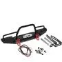 RCAIDONG 1/10 Front Bumper Bull Bar with LED Headlights Winch Mount Seat for TRAXXAS TRX-4 TRX4 AXIAL SCX10 RC Rock Crawler RCAIDONG 1/10 Front Bumper Bull Bar with LED Headlights Winch Mount Seat for TRAXXAS TRX-4 TRX4 AXIAL SCX10 RC Rock Crawler