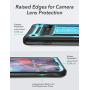 YOUMAKER Case for Galaxy S10, Kickstand Case with Built-in Screen Protector Heavy Duty Protection Shockproof Full Body Slim Fit Cover for Samsung Galaxy S10 6.1 inch - Blue