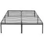 Amazon Basics Heavy Duty Non-Slip Bed Frame with Steel Slats, Easy Assembly - 18''H, (King) Amazon Basics Heavy Duty Non-Slip Bed Frame with Steel Slats, Easy Assembly - 18''H, (King)