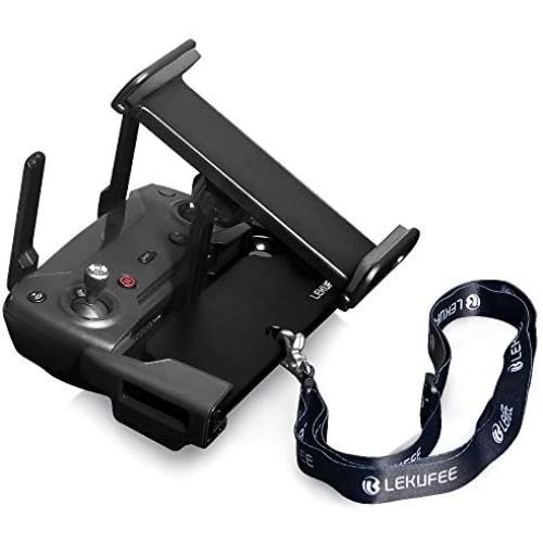 Lekufee Lightweight Aluminum Alloy Foldable Tablet Holder Mount for Mavic Mini/Mavic 2 Pro/Mavic 2 Zoom/Mavic Pro Platinum/Mavic Air/DJI Spark Remote Controller（not fit Mavic air 2