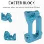 GoolRC 2PCS Front Caster Block Metal C-hub 1/18 RC Car Parts for WLtoys A959-B A979-B Car