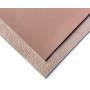 Real Light Pink Leather Fabric: Glossy Genuine Sheepskin Upholstery Leather for Crafts and Sewing Material Leather Pieces for Designers (Pale Muave, 6x6In/ 15x15cm)