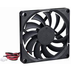 Gdstime 80mm x 80mm x 10mm DC 5V Brushless Cooling Fan 2PIN