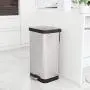 Glad Stainless Steel Step Trash Can with Clorox Odor Protection | Large Metal Kitchen Garbage Bin with Soft Close Lid, Foot Pedal and Waste Bag Roll Holder, 20 Gallon Glad Stainless Steel Step Trash Can with Clorox Odor Protection | Large Metal Kitchen Garbage Bin with Soft Close Lid, Foot Pedal and Waste Bag Roll Holder, 20 Gallon