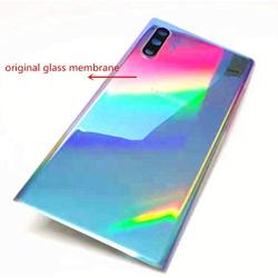 BSDTECH Galaxy Note 10 Plus Back Glass Cover Housing Door with Tape Parts Replacement for Samsung Galaxy Note10+ Note10 Plus 5G (Aura Glow)