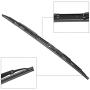X AUTOHAUX Metal Front Windshield Wiper Blades for Discovery II 98-04 - 21 Inch + 21 Inch