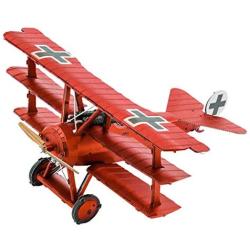 Fascinations Metal Earth 3D Metal Model Kit Bundle - Fokker Dr. I Triplane - B-24 Liberator - Tool Set