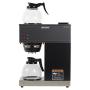 BUNN - FBA_33200.0015 Bunn 33200.0015 VPR-2GD 12-Cup Pourover Commercial Coffee Brewer with Upper and Lower Warmers and Two Glass Decanters, Black, Stainless, Standard