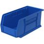 Akro-Mils 30230 AkroBins Plastic Storage Bin Hanging Stacking Containers, (11-Inch x 5-Inch x 5-Inch), Blue, (12-Pack)