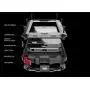 New Waterproof Shockproof Aluminum Gorilla Glass Metal Military Heavy Duty Armor Bumper Cover Case for Apple iPhone 5 5S Home Key +Fingerprint - Black