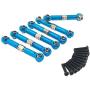 Harilla RC Steering Servo Linkage Rod Set Fit for HS 1/18 4WD Auto Replacement Parts - Blue