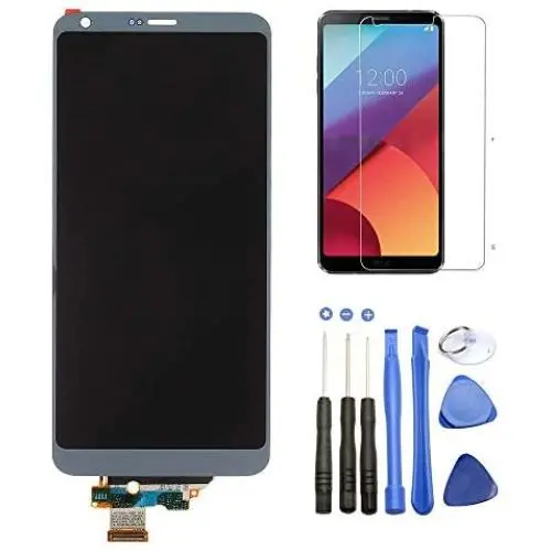 Eaglewireless LCD Screen Replacement, LCD Display Touch Screen Digitizer Assembly Part for LG G6 H870 H871 H872 LS993 VS998 VS988 US997 with Screen Protector + Tools-Titanium Eaglewireless LCD Screen Replacement, LCD Display Touch Screen Digitizer Assembly Part for LG G6 H870 H871 H872 LS993 VS998 VS988 US997 with Screen Protector + Tools-Titanium