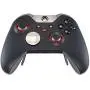 eXtremeRate Matte Chrome Red Accent Rings Accessories for Xbox One Elite, Elite Series 2 Controller, Replacement Parts Profile Switch Buttons for Xbox One Elite Controller - Pack of 2 eXtremeRate Matte Chrome Red Accent Rings Accessories for Xbox One Elite, Elite Series 2 Controller, Replacement Parts Profile Switch Buttons for Xbox One Elite Controller - Pack of 2