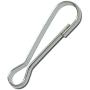 INNETOC 100 Pcs - Metal Spring Hooks 1 1/2'' 38mm Purse Pulis Snap Clip for Lanyard Zipper Pull Id Card (38mm, Nickel)