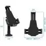 Mount-It! Secure Universal Tablet POS Kiosk with Wall Bracket Add-on | Locking Tablet Stand with Adjustable Clamp for iPad 7, iPad Mini, Samsung Galaxy Tab, Surface Go & 7.9''- 10.5'' Tablets - MI-3784 Mount-It! Secure Universal Tablet POS Kiosk with Wall Bracket Add-on | Locking Tablet Stand with Adjustable Clamp for iPad 7, iPad Mini, Samsung Galaxy Tab, Surface Go & 7.9''- 10.5'' Tablets - MI-3784