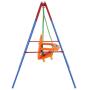 Toddler Swing Playset - A-Frame Metal Swing Play Set Toys,Indoor and Outdoor Playground Swing Seat, Safety Swing Chair for Kids Boys Girls (from US, Multicolour)