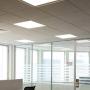 Luxrite LED Light Panel, 2x2 FT, 40W, 3000K Soft White, 4000 Lumens, 24x24 Inch LED Flat Panel, 0-10V Dimmable, DLC Listed, UL Listed, Pack of 2