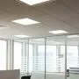 4-Pack 2x2 FT LED Panel Light, Luxrite, 40W, 3000K Soft White, 4000 Lumens, 0-10V Dimmable, 24x24 Inch LED Drop Ceiling Light, UL Listed and DLC Listed