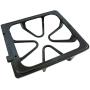 KITCHEN BASICS 101 Replacement Oven Stove Range Burner Grates Compatible with Whirlpool Stoves 8522858, WP8522858 8053456, WP8053456, WPW10447925, 4 Pack, Gloss Black.