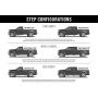 n-FAB D0273QC Nerf Step | Cab Length | Gloss Black Finish | fits 02-08 Dodge Ram 1500/2500 / 3500 Quad Cab 4 Door, All Beds