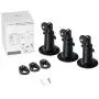 Wasserstein Adjustable Metal Wall Mount Compatible with Blink Outdoor & Blink XT2/XT Camera (3-Pack, Black)