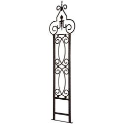 H Potter Garden Trellis for Climbing Plants Wrought Iron Metal for Vine Rose Flower Gar124