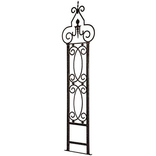 H Potter Garden Trellis for Climbing Plants Wrought Iron Metal for Vine Rose Flower Gar124
